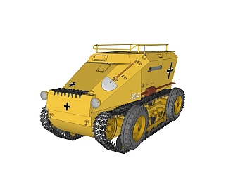 德国SDKFZ-254轮履两用侦查车su模型，轮履两用侦查车...