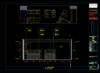  苏州木乙设计-上海舞伎日式居酒屋CAD施工图，   酒屋CAD施工图纸下载