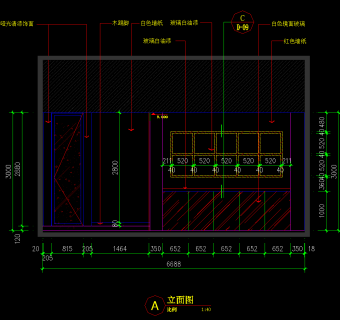中餐厅包房装修CAD图纸，包房CAD平面布置图