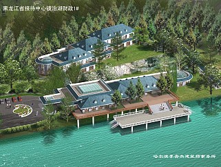 黑龙江某招待所方案图纸，招待所CAD图纸下载