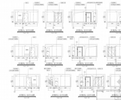 [浙江]农民多高层公寓门厅<a href=https://www.yitu.cn/sketchup/dianti/index.html target=_blank class=infotextkey><a href=https://www.yitu.cn/sketchup/diantizoulang/index.html target=_blank class=infotextkey>电梯</a></a>厅室<a href=https://www.yitu.cn/su/7634.html target=_blank class=infotextkey>内装</a>修施工图立面图