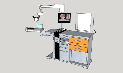 医疗器材草图大师模型，医疗器材sketchup模型下载