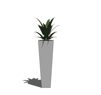 现代花瓶草图大师模型下载、花瓶su模型下载