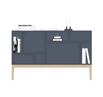 极简电视柜草图模型，电视柜草图模型sketchup下载