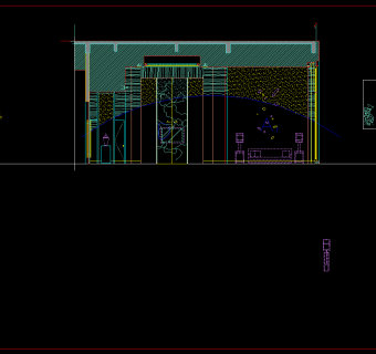 五星酒店中餐厅包间施工图，酒店餐厅CAD图纸下载