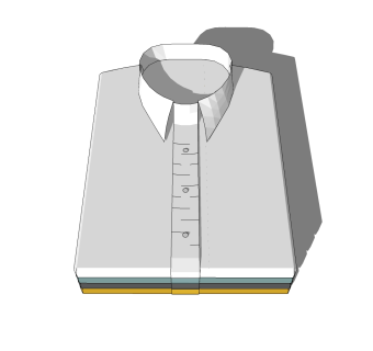 现代衣服草图大师模型，衣服SU模型下载