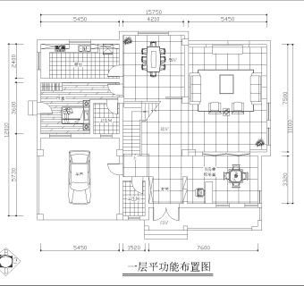 中式三层别墅高清效果图及CAD施工图下载