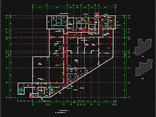 北京某高层住宅楼整套电气线路施工设计cad图纸，住宅楼电气CAD工程图下载