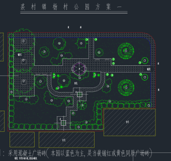 整套游园园林设计CAD施工图，园林CAD施工图纸下载