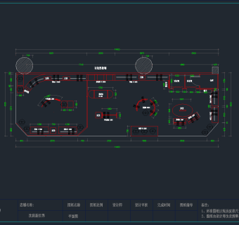 五丁目衣舍服装女店施工图道具CAD，服装CAD施工图纸下载