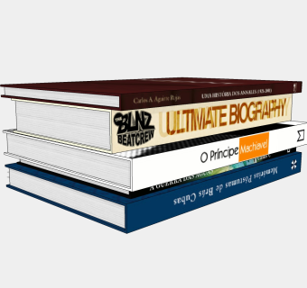  现代书籍摆件草图大师模型，书籍摆件sketchup模型下载