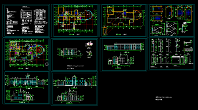幼儿园装修CAD施工图，幼儿园CAD图纸下载