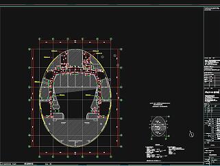 广州最新设计大型少年宫剧院室内设计施工图CAD图纸，少年宫剧院cad设计图纸下载