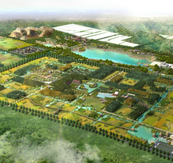 中国古镇旅游度假村景观规划设计方案