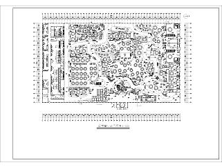 生态餐厅平面图CAD图纸下载
