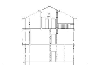 3层新农村独院式CAD别墅施工图