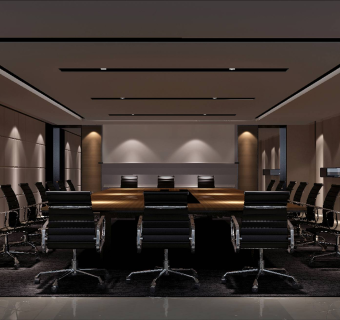 现代办公CAD施工图，办公CAD建筑图纸下载