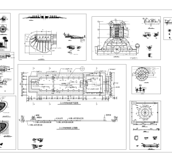 喷泉CAD工程图纸下载
