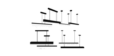 北欧创意吊灯su模型，吊灯草图大师模型下载