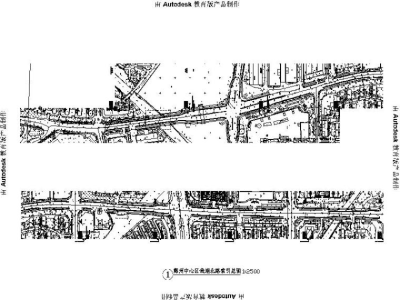 城市道路景观规划设计施工图