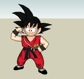 七龙珠草图大师模型下载、七龙珠su模型下载