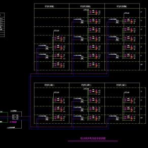 机房工程系统图常用弱电CAD图纸