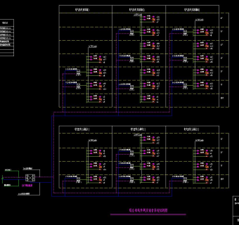 机房工程系统图常用弱电CAD图纸