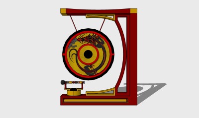 现代锣草图大师模型，锣sketchup模型下载