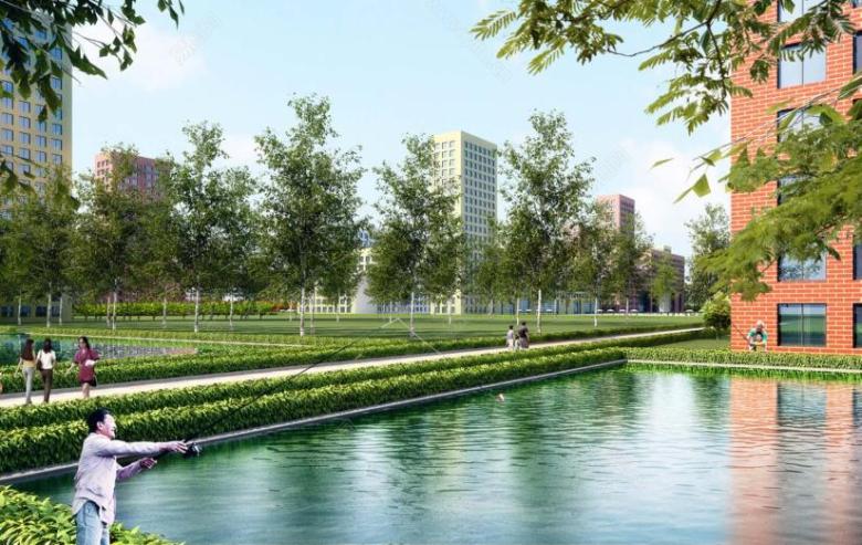中国北京农业生态谷概念性规划 设计-09 住宅区效果图