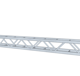 工业桁架草图大师模型，工业桁架SU模型下载