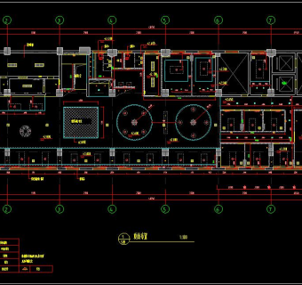 百世得咖啡厅装修方案，咖啡厅CAD设计图施工图下载