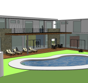 理查德·诺伊特拉设计作品草图大师模型下载、理查德·诺伊特拉设计su模型下载