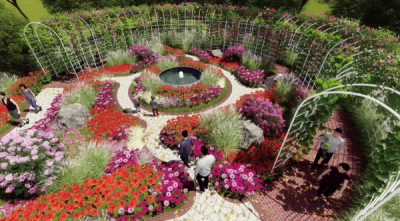 <a href=https://www.yitu.cn/su/8109.html target=_blank class=infotextkey>月季</a>园景观效果图