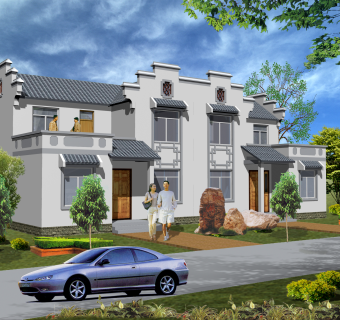 徽派建筑施工图，建筑CAD图纸下载