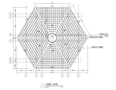 景<a href=https://www.yitu.cn/su/7053.html target=_blank class=infotextkey>亭</a>顶<a href=https://www.yitu.cn/su/7392.html target=_blank class=infotextkey>平面</a>图