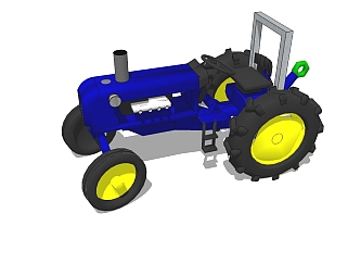 现代农业<em>机械</em>设备su模型、农业设备草图大师模型下载