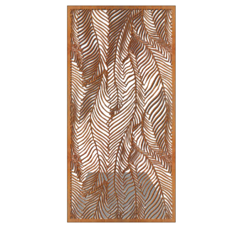 现代创意锈板草图大师模型，锈板sketchup模型下载