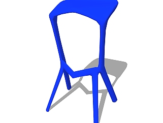 现代<em>吧台椅</em>免费su模型，<em>吧台椅</em>skb文件下载