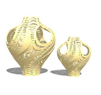 现代雕塑小品草图大师模型，雕塑小品sketchup模型免费下载