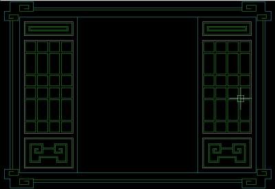 中式窗CAD图纸，中式窗CAD图纸下载