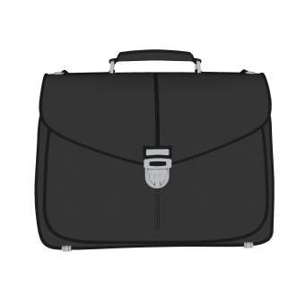 现代男士手提包草图大师模型,服装店衣架su模型下载