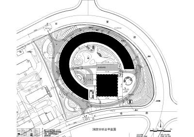 消防分析总<a href=https://www.yitu.cn/su/7392.html target=_blank class=infotextkey>平面</a>图