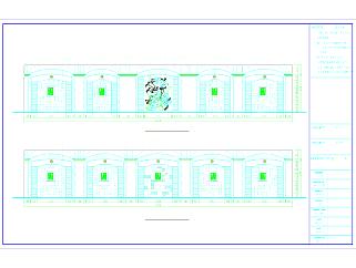 宾馆晏会厅及餐厅包房CAD建筑设计图纸下载