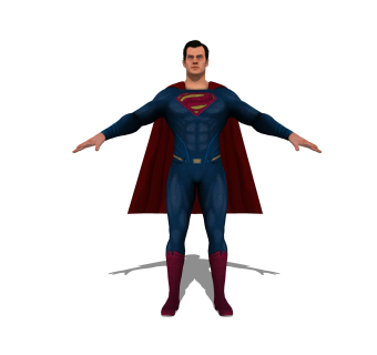 现代超人草图大师模型，超人sketchup模型下载