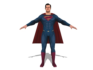 现代超人草图大师模型，超人sketchup模型下载