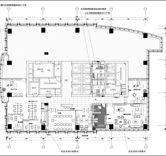 现代办公楼CAD施工图