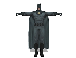 现代蝙蝠侠草图大师模型，蝙蝠侠su模型下载
