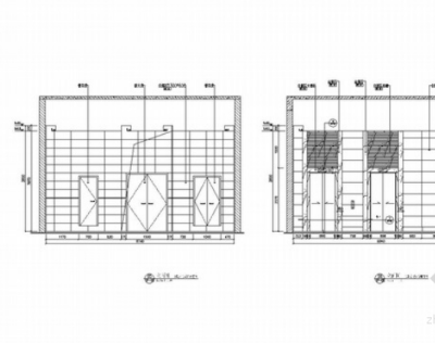 [成都]<a href=https://www.yitu.cn/sketchup/huayi/index.html target=_blank class=infotextkey>花</a>园<a href=https://www.yitu.cn/su/7987.html target=_blank class=infotextkey>小区</a>高层住宅<a href=https://www.yitu.cn/su/8159.html target=_blank class=infotextkey>楼</a>室内施工图 立面图 