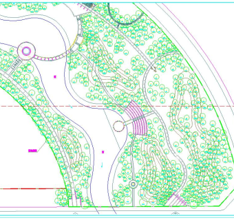 体育馆游泳馆公共管理用房及周边环境,cad建筑图纸免费下载