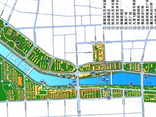 敦煌市滨水河道景观设计方案